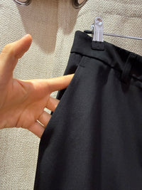 Pantalon noir large Tara Jarmon T.42 14/06