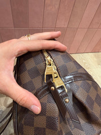 Louis Vuitton sac Rivington MM damier brun 09/10