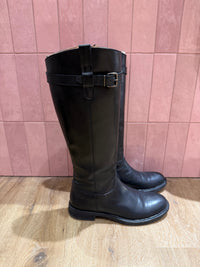Bottes ninette taille 38 cuir noir