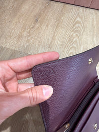 Porte-feuille Furla violet en cuir 05/06