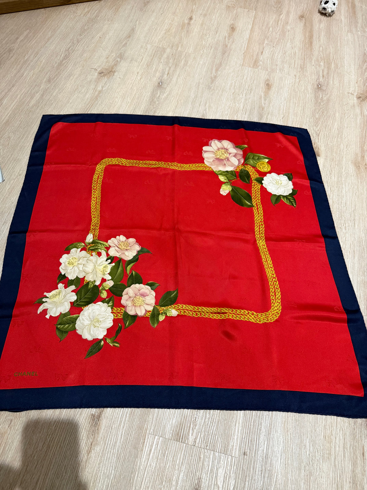 Foulard Chanel en soie