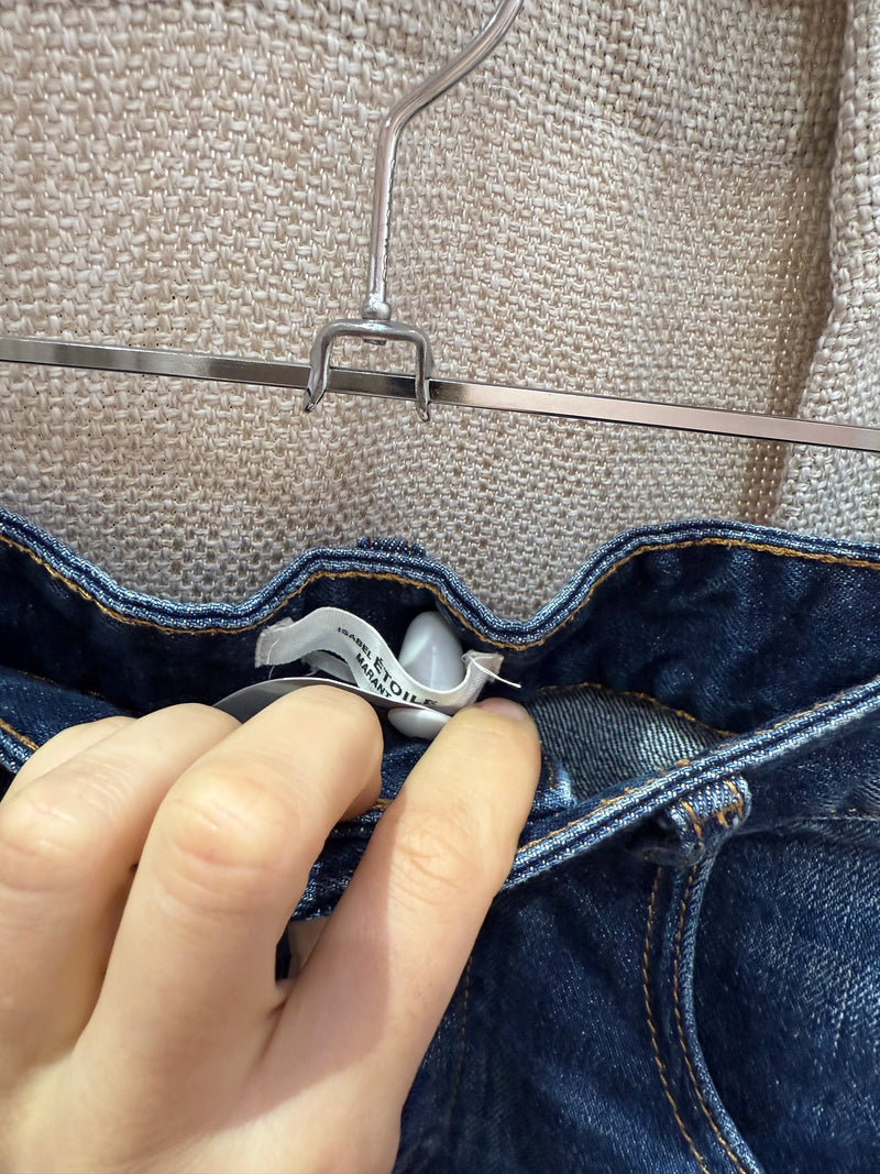Jupe jean, T.34, Isabel Marant, Bleu
