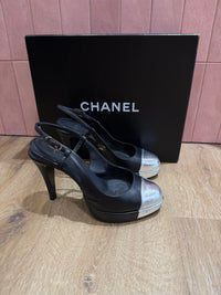 Escarpins noir Chanel T.36