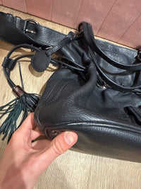 Sac lancel noir en cuir