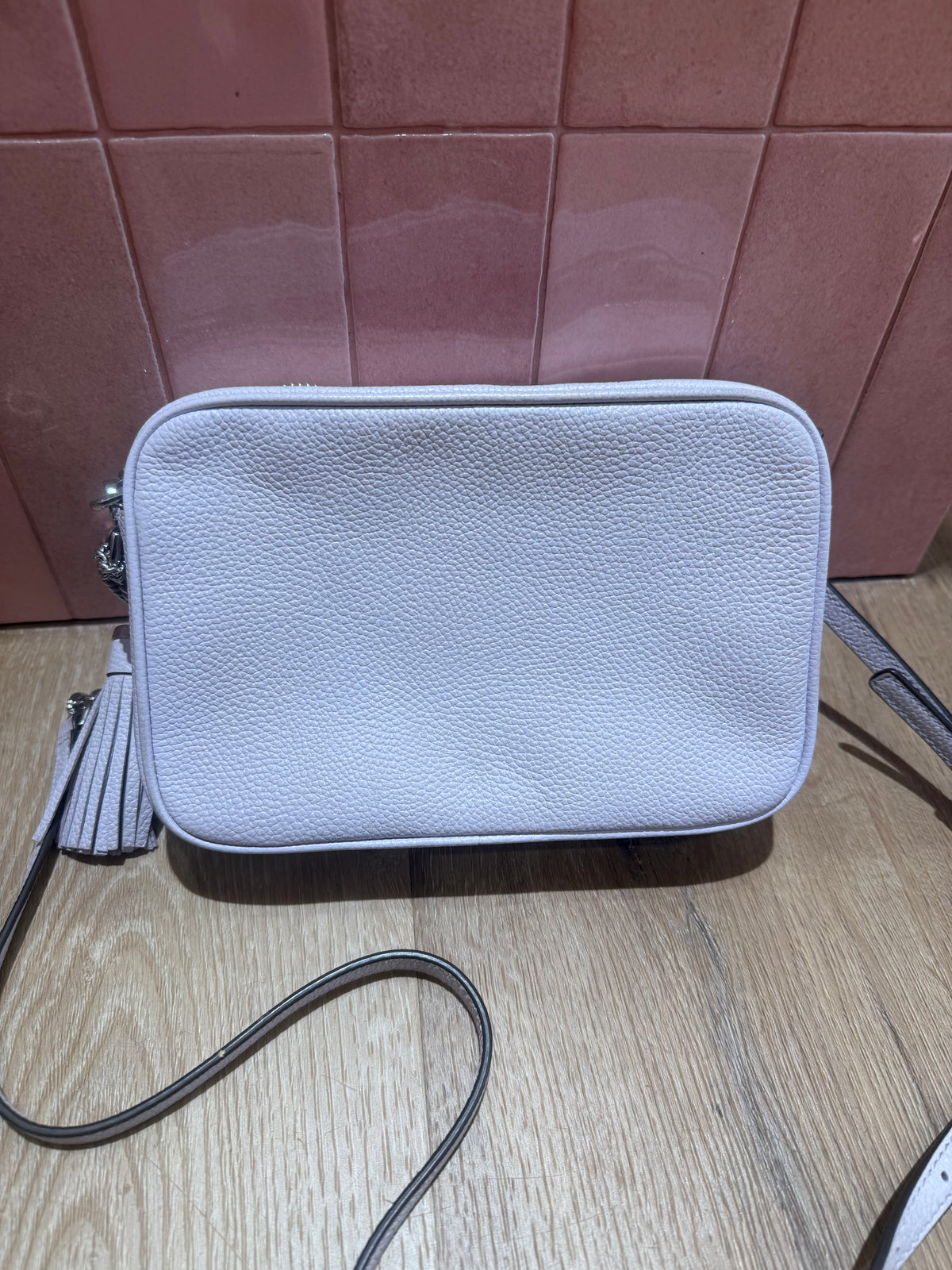Sac violet en cuir Michael Kors