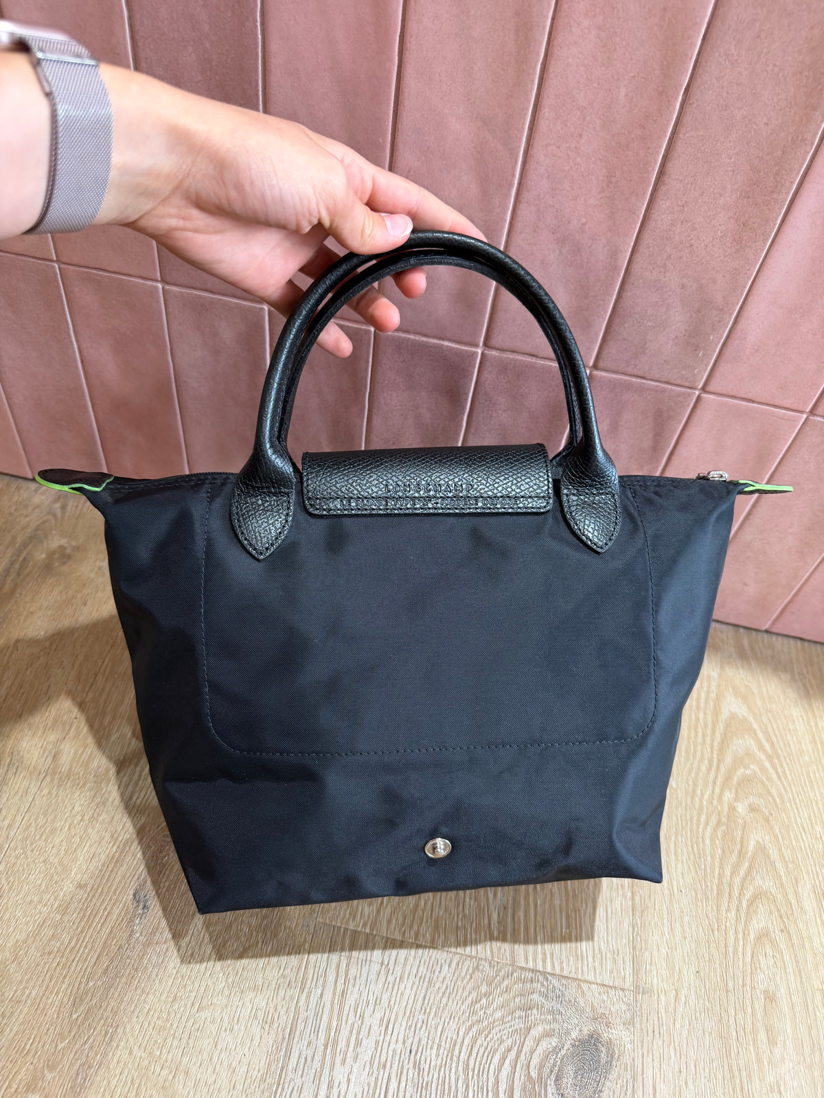 Sac Longchamp pliage noir 29/07