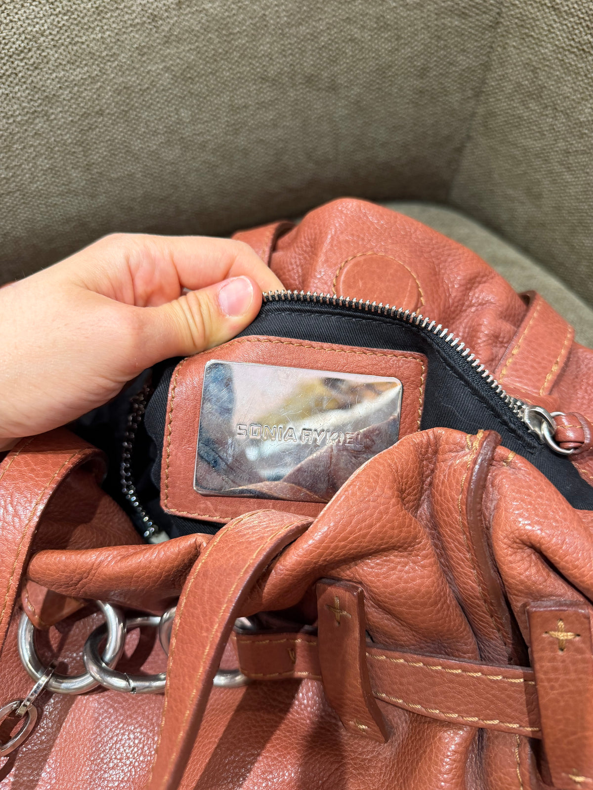 Sac rouge Sonia Rykiel Taille 01/09