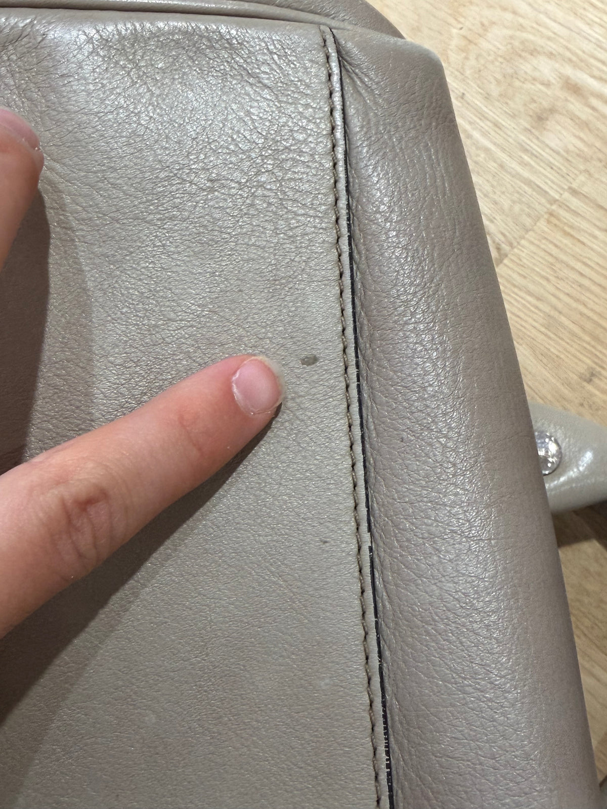 Sac Céline beige en cuir 17/09