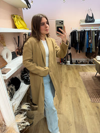 Manteau beige - Claudie Pierlot - T.38 20/10 100% laine