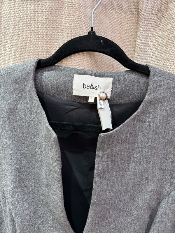 ba&sh Robe Grise T.L/MC 11/09