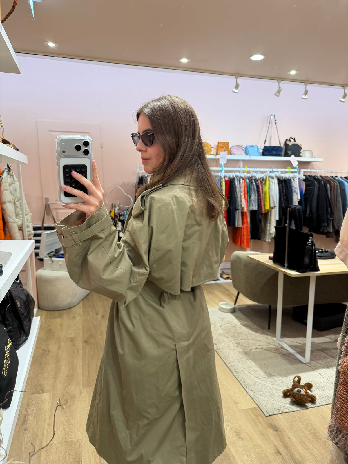 Trench Burberry taille XL kaki 11/08