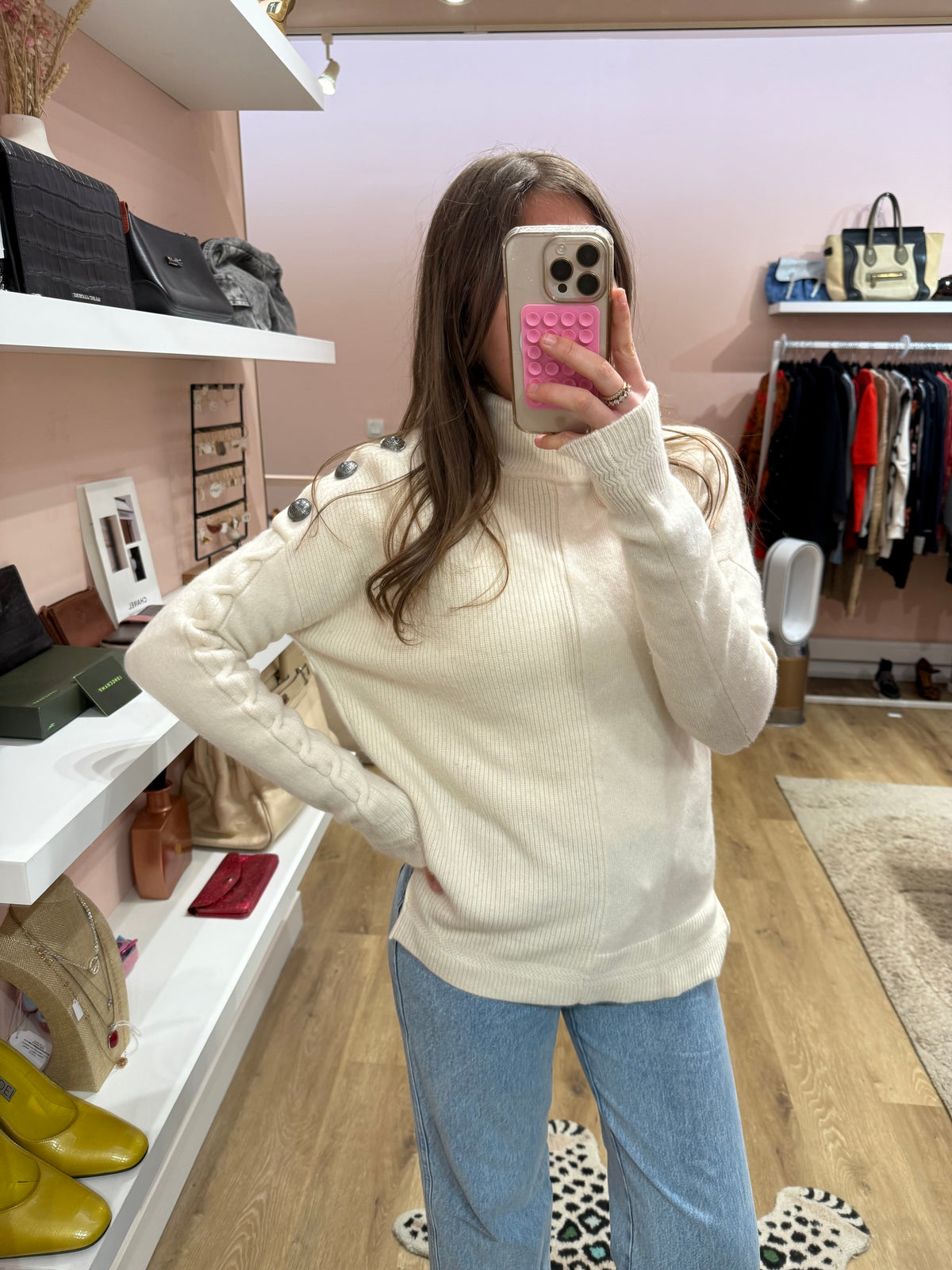 Pull beige IKKS T.M