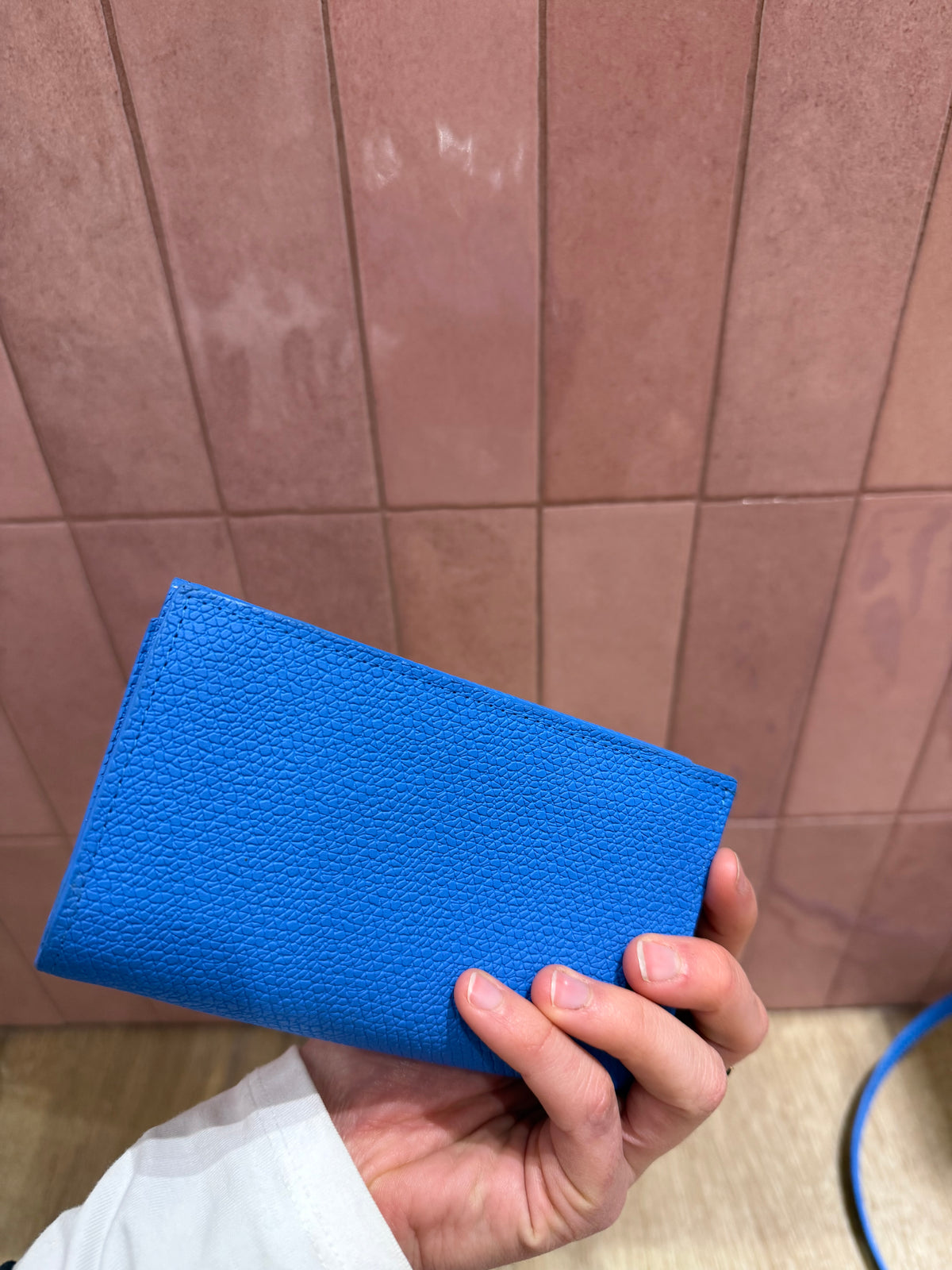 Compagnon Longchamp, bleu