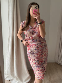Georges Rech ensemble rose soie T.L