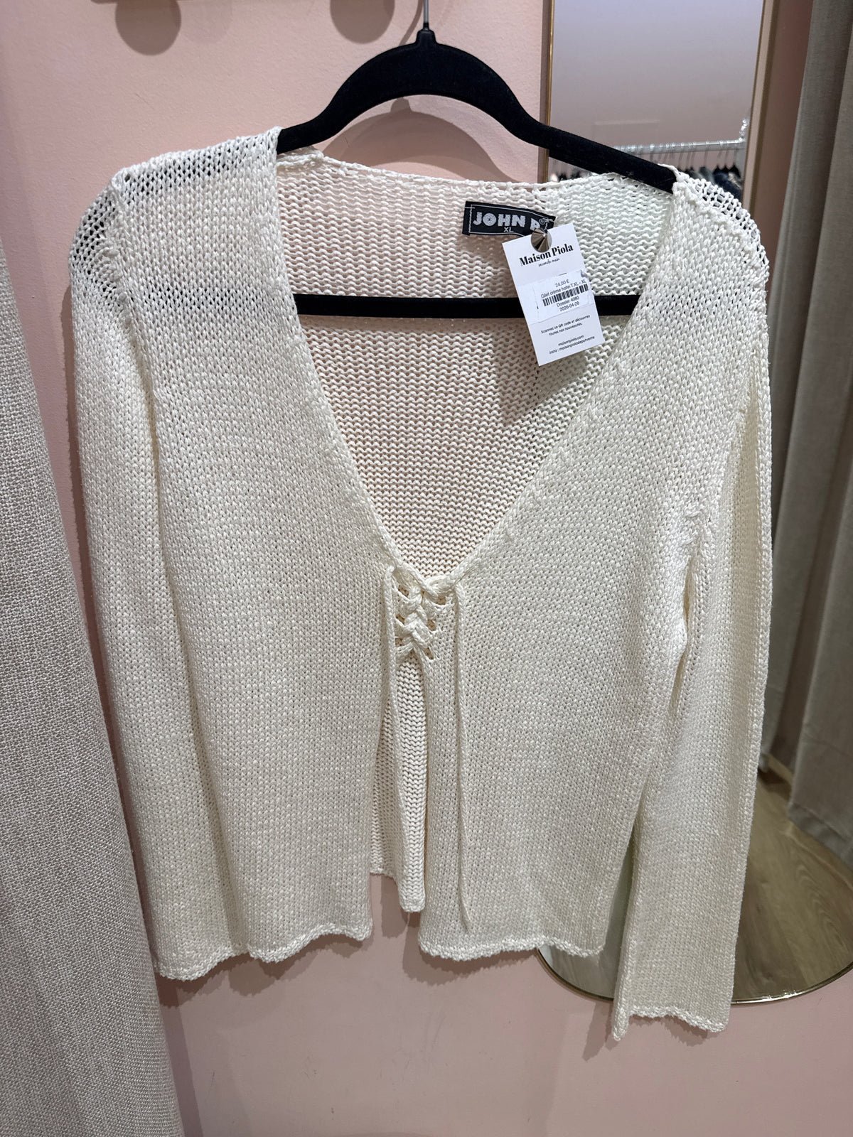 Gilet crème hohn T.XL