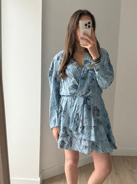 robe bleu patineuse zadig & voltaire Taille L