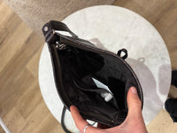 Sac Longchamp marron croco TU