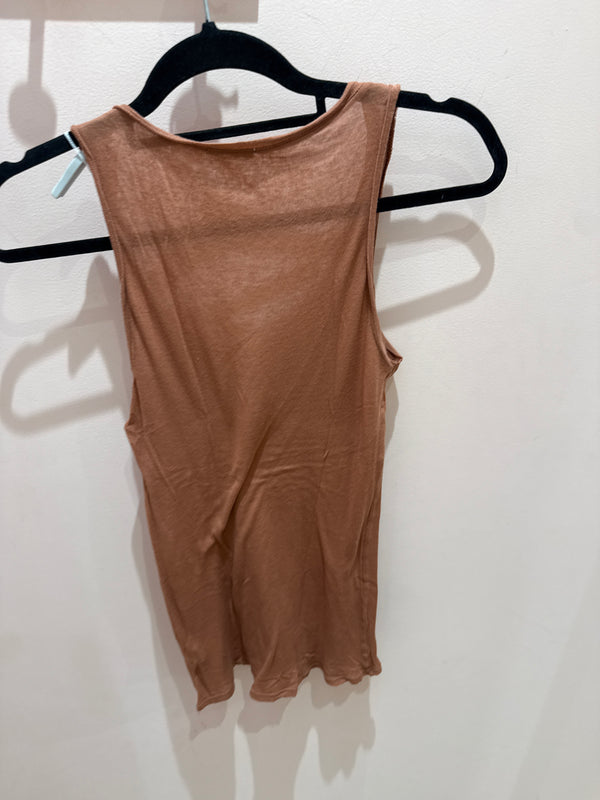 Débardeur American Vintage rose foncé T.M
