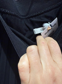 Jupe noire plissée Senes T.S