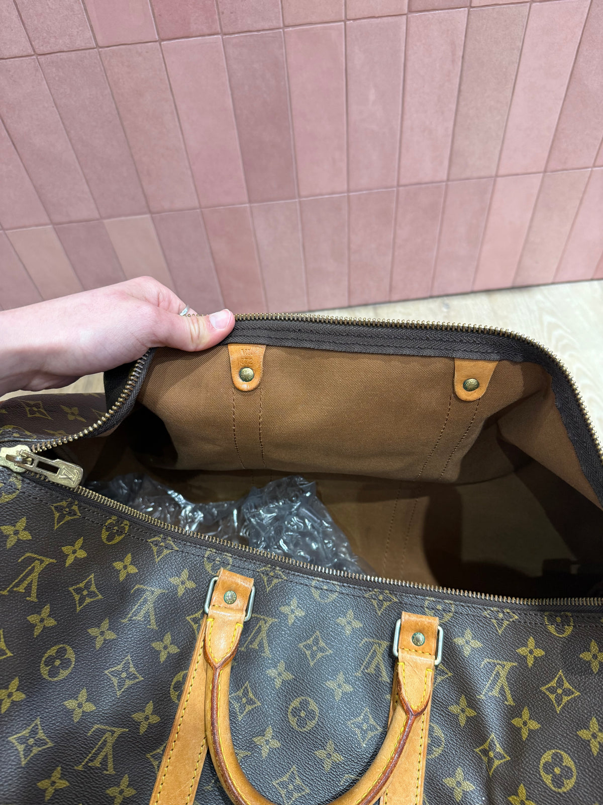 Sac keepall Louis Vuitton 50 très bon état