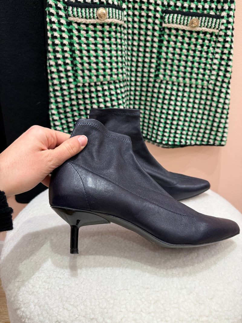 Bottines bleues marine Claudie Pierlot T.39