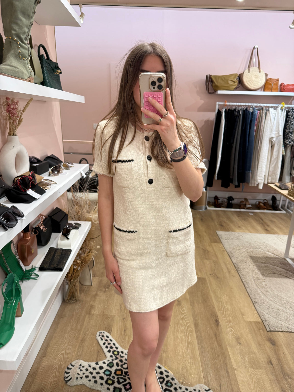 Robe en tweed Gérard Darel T36 06/06