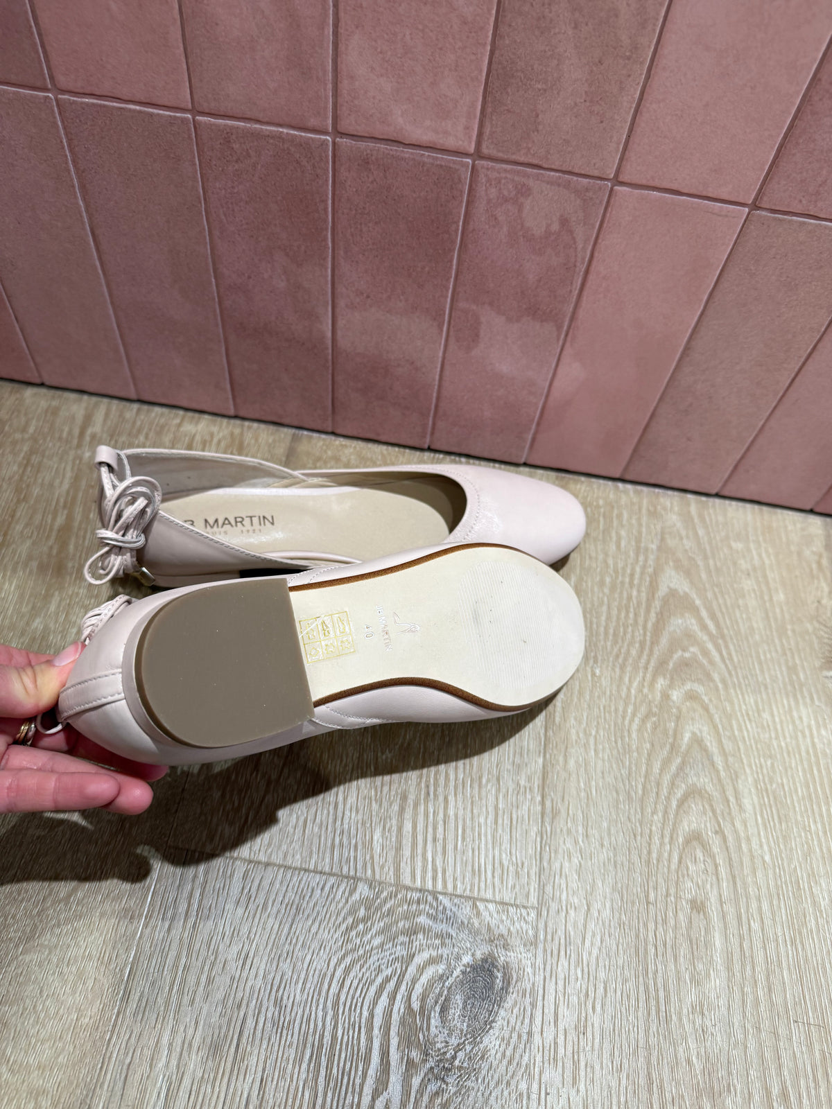 Ballerines JB Martin Rose T.40