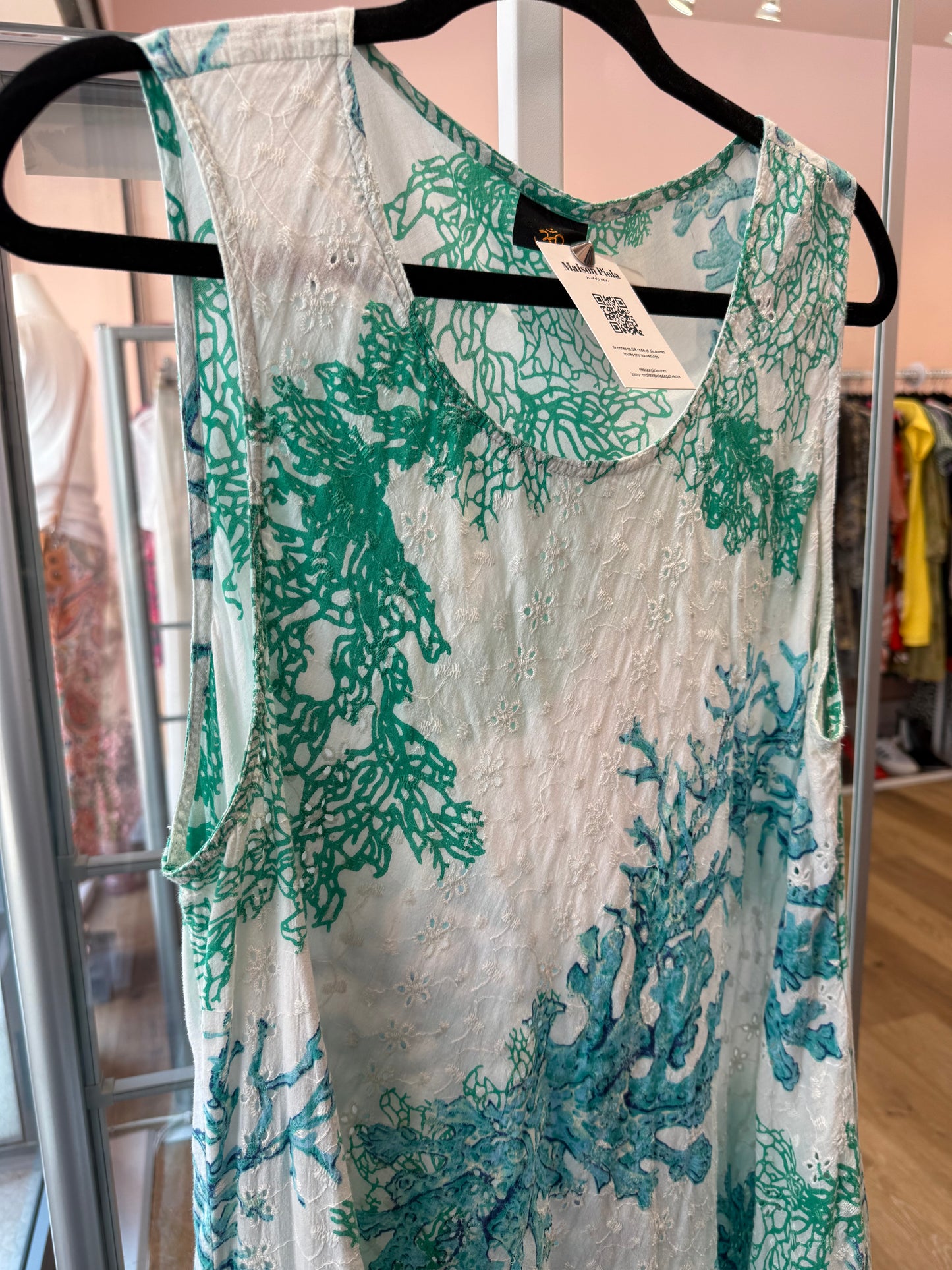 Robe blanc T.U