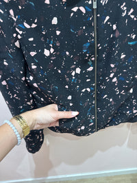 Bomber I.Code noir et rose T.S