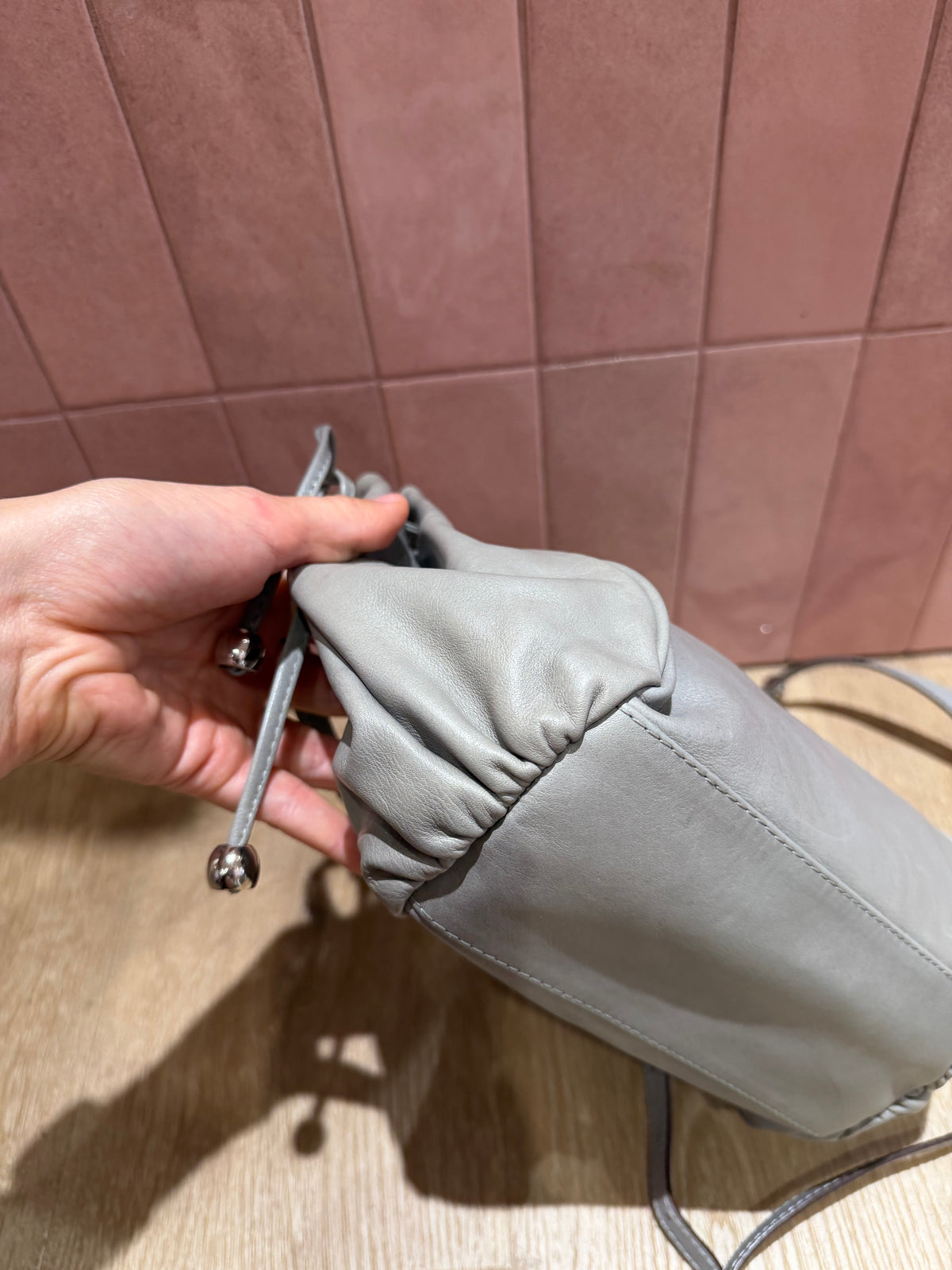 Gérard Darel petit sac gris 02/09