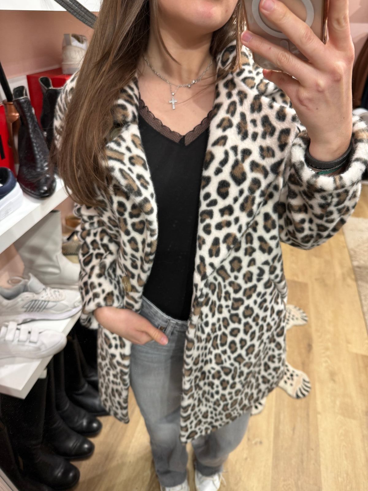 Manteau léopard Selexion T.S