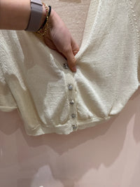 Ba&sh top beige taille S