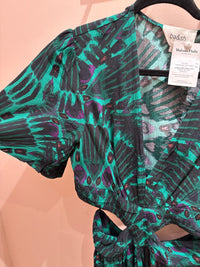 Robe longue verte Ba&sh T.L