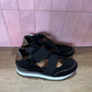 Chaussures ouvertes Adige T.37 cuir