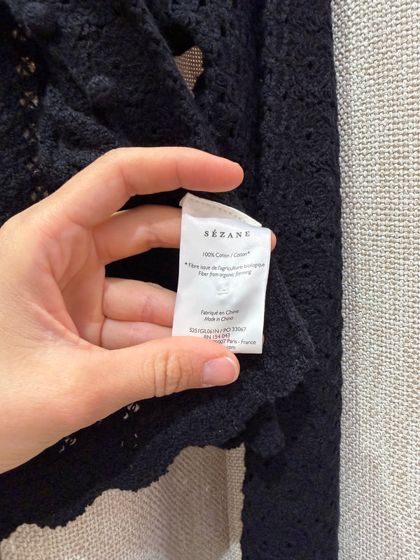 Gilet noir Sézane T.S 27/09