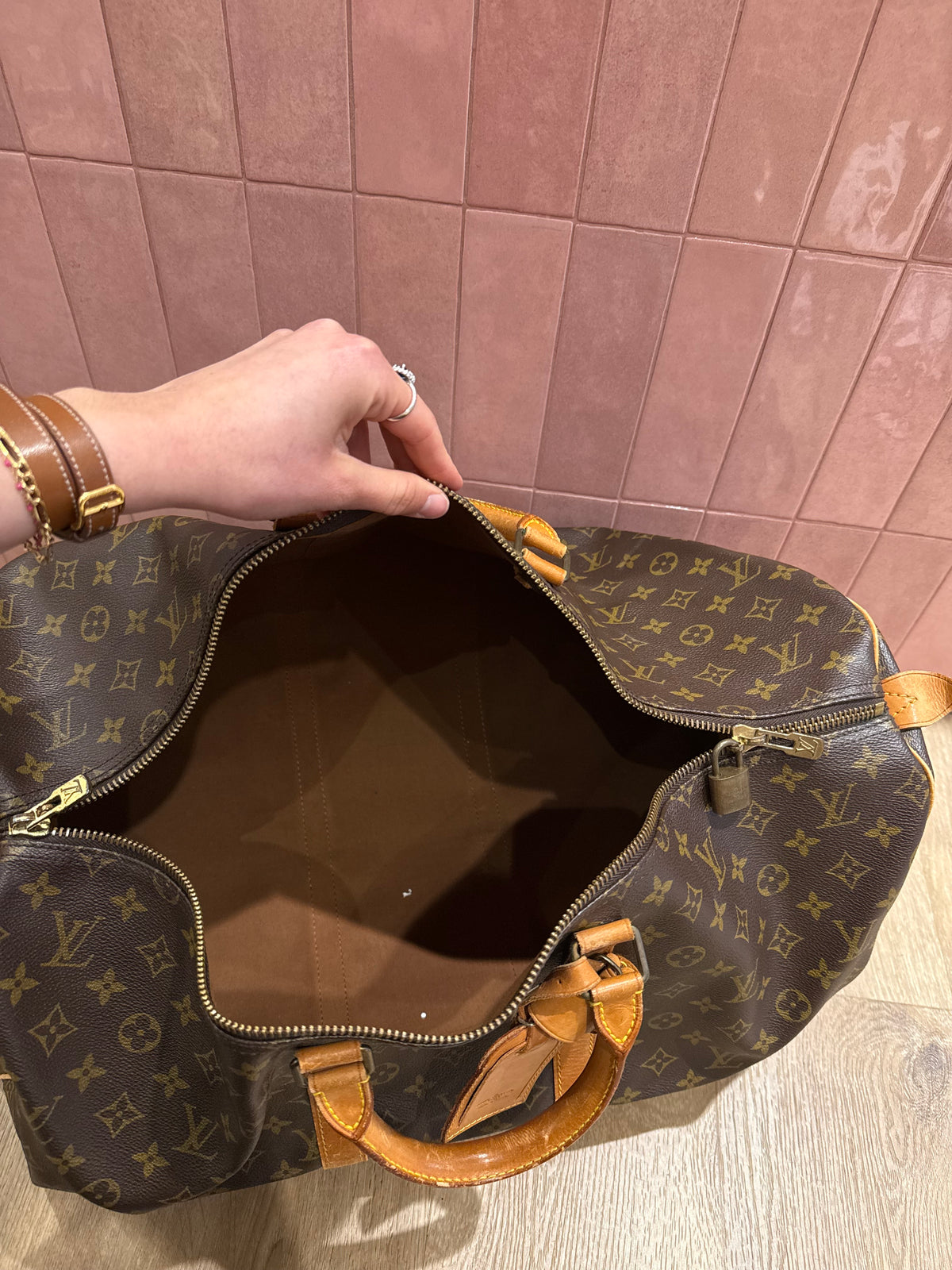 Sac keepall 55 bon état Louis Vuitton