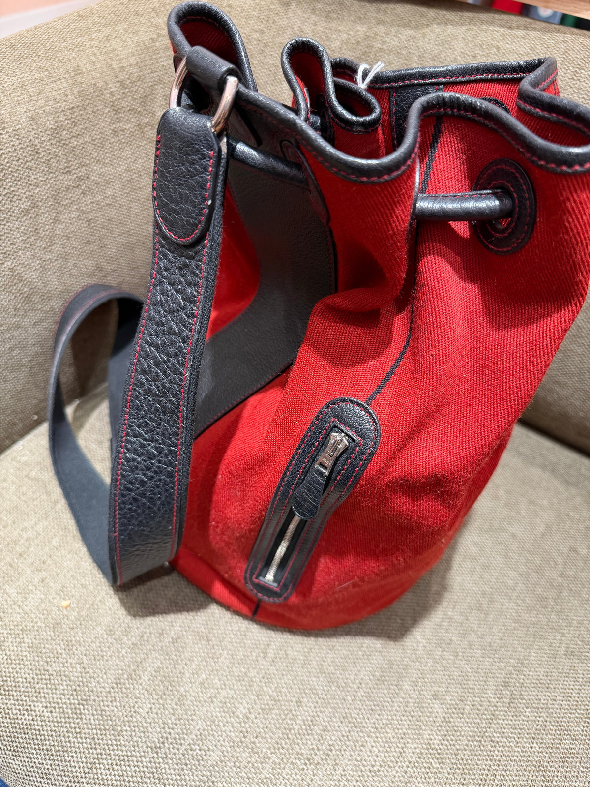 Sac en toile Hermès modèle marin 04/09