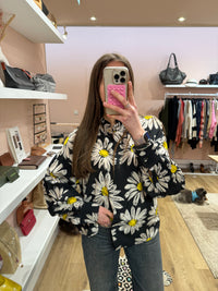 Marais fleurs T.L - Chemise
