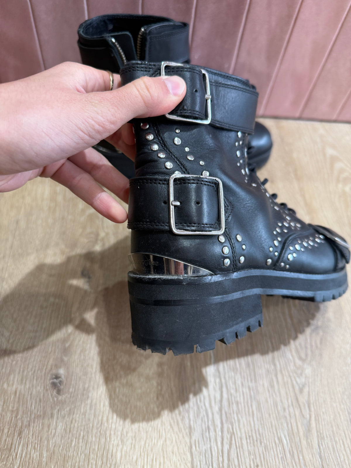 Bottines noires The Kooples T.38