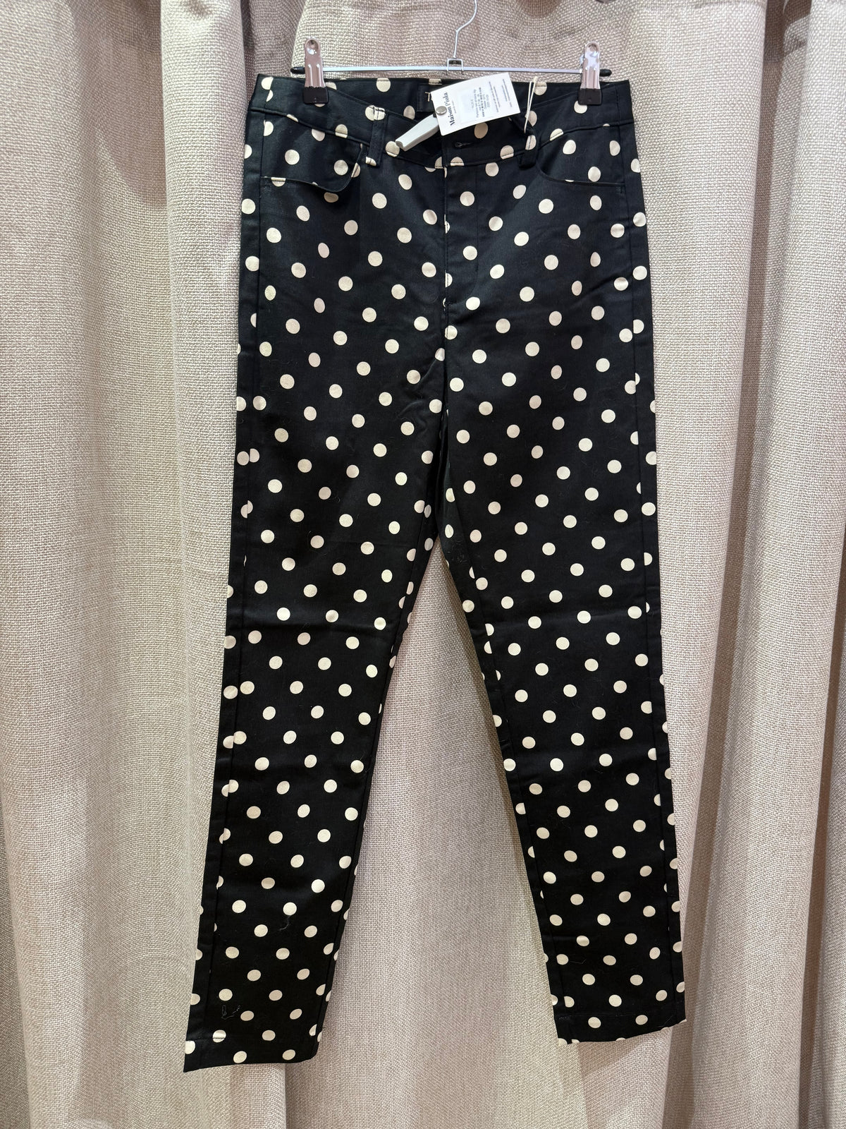 Pantalon noir et blanc Agnès B T.38/40 neuf