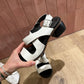 Sandales cuir T.38 halmanera