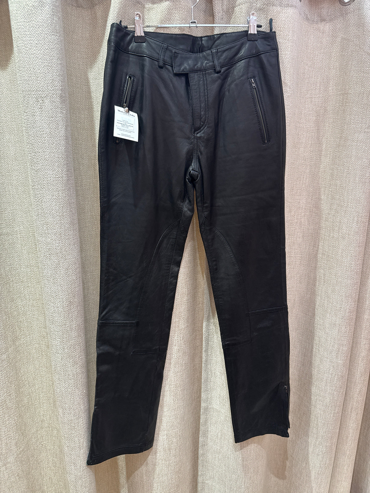 Pantalon en cuir Monteregi T.38