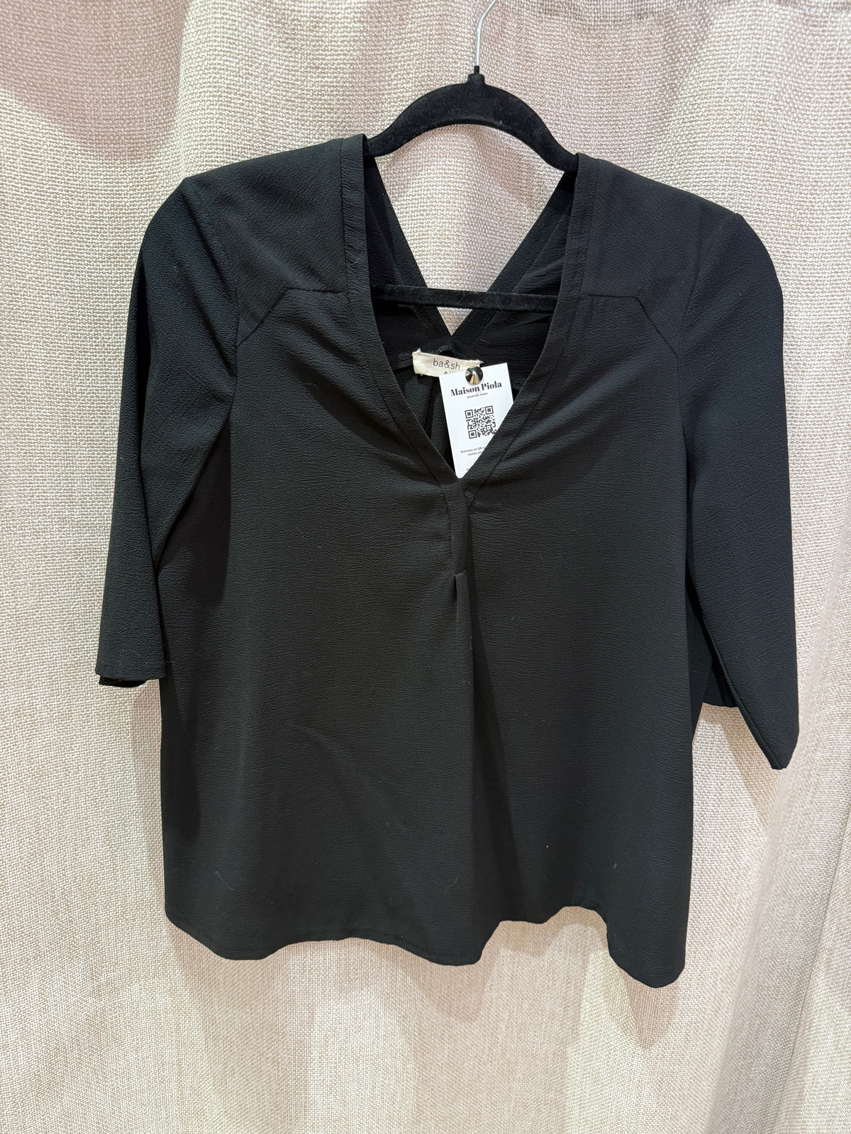 Top Ba&Sh Noir T.XS