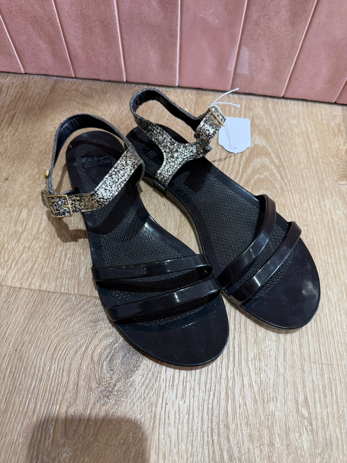 Lemon Jelly Sandales noir T.39