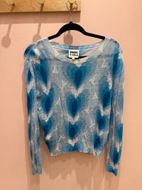 Bimba y Lola Pull Bleu et blanc T.M/L