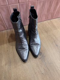 Bottines argentées - Toral - T.38 11/09