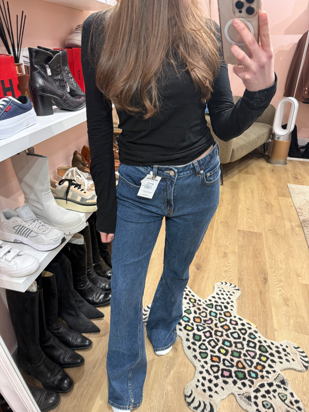 jean bleu maison scotch large T.38