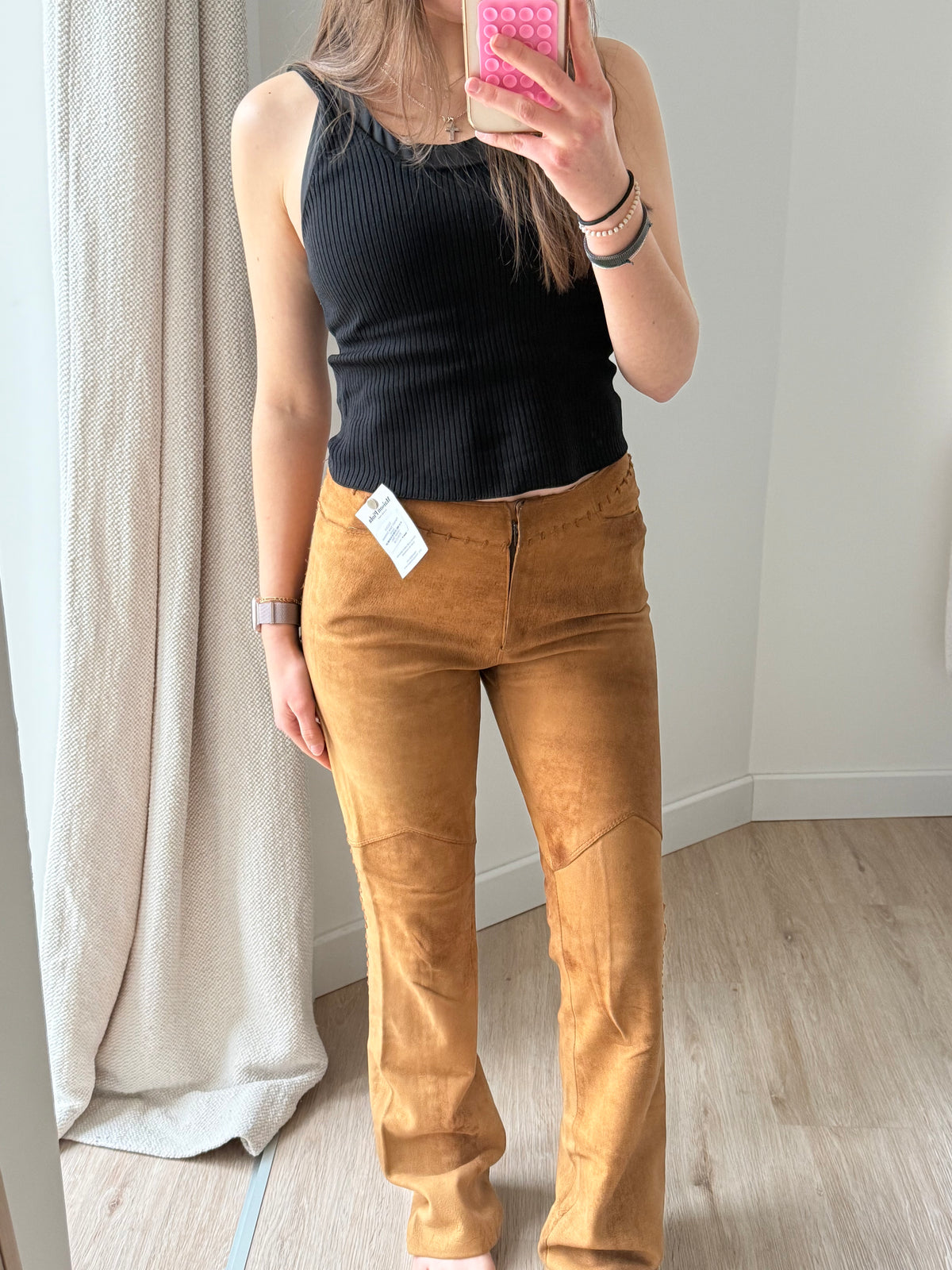 Pantalon Sylvie Schimmel marron T.36/38