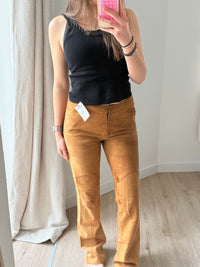 Pantalon Sylvie Schimmel marron T.36/38