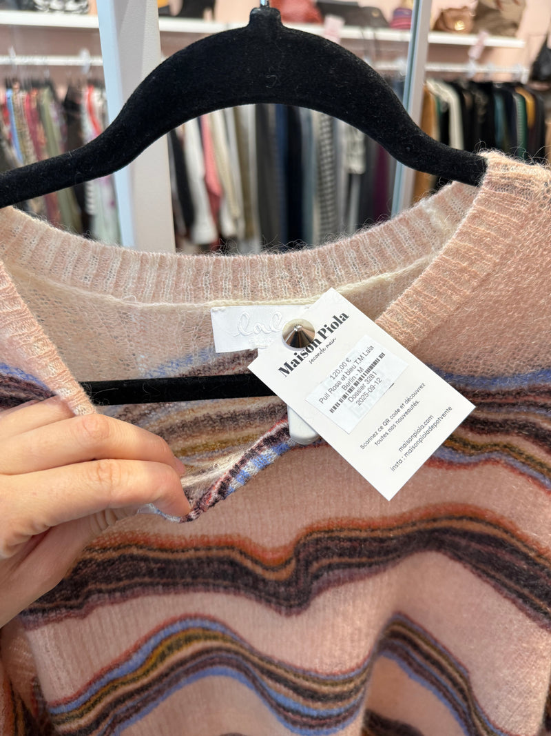 Pull Rose et bleu T.M Lala Berlin